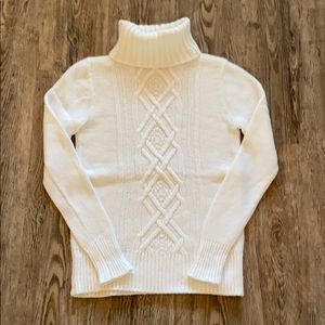 Ivory JCrew turtleneck